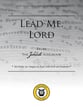 Lead Me, Lord Three-Part Mixed choral sheet music cover